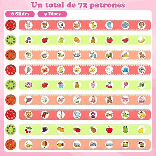 PROYECTOR PARA NIÑAS ( ROSA )