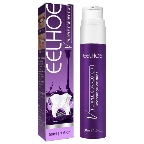 CREMA MORADA BLANQUEADOR DENTAL