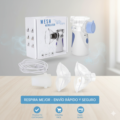 MeshNebulizer™ – Nebulizador Ultrasónico Doméstico con Tecnología Mesh Vibra™