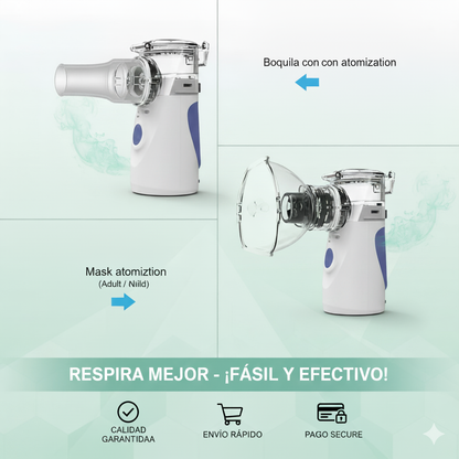 MeshNebulizer™ – Nebulizador Ultrasónico Doméstico con Tecnología Mesh Vibra™
