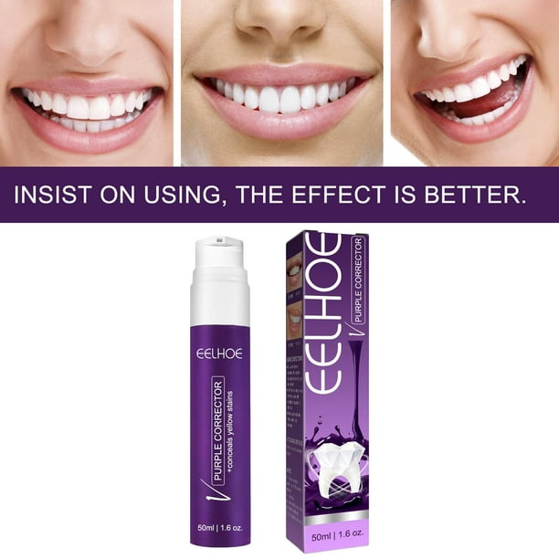 CREMA MORADA BLANQUEADOR DENTAL
