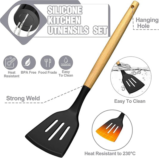 SET DE UTESILIOS DE 19 PZS